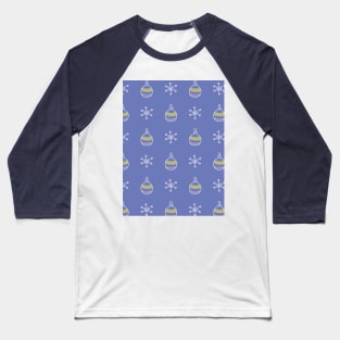 Winter holidays pattern Baseball T-Shirt